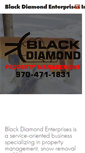 Mobile Screenshot of blackdiamondsnowplow.com